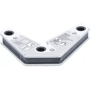 Suport magnetic de forţa | Forma L | 7,5 kg, BGS 9683 - Img 1