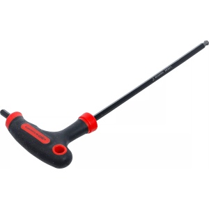 Şurubelniţa cu mâner T şi lama laterala | Inbus / Inbus cu cap sferic 5 mm, BGS DIY 7882-5 - Img 3