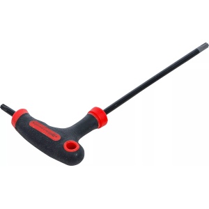 Şurubelniţa cu mâner T şi lama laterala | Profil T (pentru Torx) cu/fara alezaj T20, BGS DIY 7880-T20 - Img 3