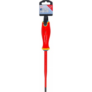 Surubelnită VDE cu vârf extra subtire cu fantă SL 6,5 mm, BGS 35857 - Img 4