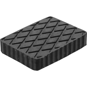 Tampon din cauciuc pentru platforme elevatoare, dimensiuni 160 x 120 x 30 mm, BGS 7006 - Img 1