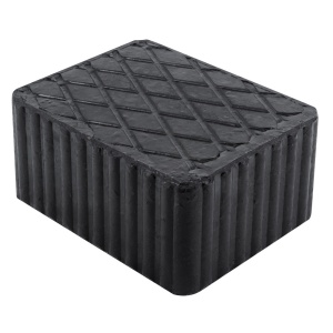 Tampon din cauciuc pentru platforme elevatoare, dimensiuni 160x120x80 mm, JBM 54353