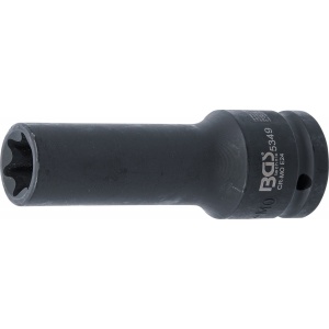 Tubulara de impact E24, lungime 110 mm, antrenare 3/4'', BGS 5349
