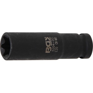 Tubulara de impact Profil E20, antrenare 1/2", BGS 5204-20