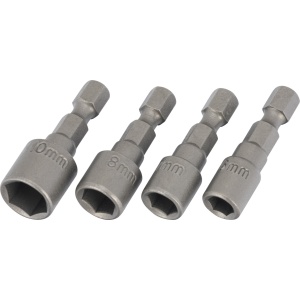 Tubulare pentru autofiletanta 6-10 mm, profil hexagonal, antrenare 1/4", Condor 16921