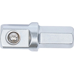 Adaptor pentru tubulare 10mm(3/8"), antrenare 8 mm (5/16"), lungime 30 mm, BGS 2229-1 - Img 3