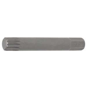 Bit cu dinţi multipli M12, Spline (XZN), lungime 75mm, antrenare 3/8", BGS 4863