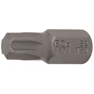 Bit Torx T50, lungime 30mm, antrenare 10mm(3/8"), BGS 4874