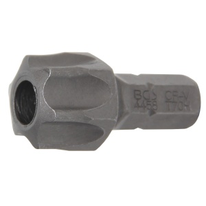 Bit Torx T60 cu gaura de securizare, lungime 30 mm, antrenare 5/16", BGS 4458