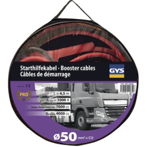 Cabluri demarare TIP 1000B cu cleste izolat, GYS 056558