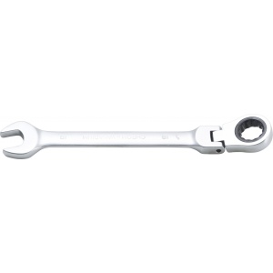 Cheie combinata cu clichet 18 mm articulata, BGS 6718