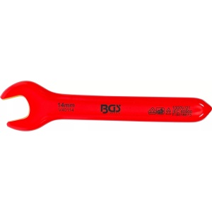 Cheie fixa 14 mm cu izolatie VDE 1000V, BGS 71064 - Img 3