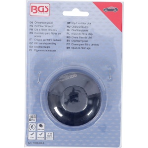 Cheie pentru filtru de ulei, 66 mm x P6, BGS 1039-66-6 - Img 4