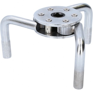 Cheie pentru filtru de ulei cu 3 brate, Ø 95 - 150 mm, actionare 1/2'', Brilliant Tools BT711107 - Img 2