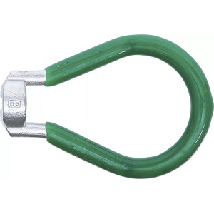 Cheie pentru spiţe, verde, 3,3 mm (0,130"), BGS 70079 - Img 2