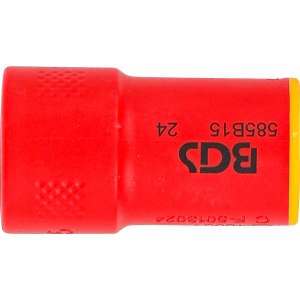 Cheie soclu VDE, hexagonală 15 mm cu actionare 10 mm (3/8", BGS 35875 - Img 3