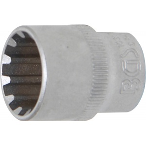 Cheie tubulara Gear Lock 17 mm, antrenare 3/8", BGS 10317