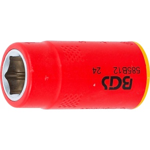 Cheie tubulara VDE, hexagonală 12 mm cu actionare 10 mm (3/8", BGS 35872 - Img 1