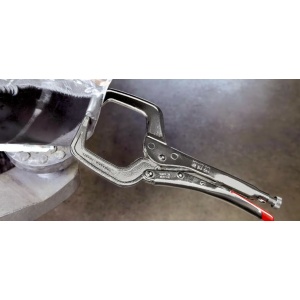 Cleste autoblocant special pentru lucrari de tinichigerie, lungime 280 mm, Knipex 4234280 - Img 3