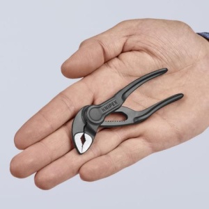Cleste Cobra® XS cu autoblocare, lungime 100 mm, Knipex 8700100 - Img 3