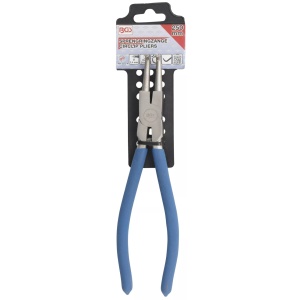 Cleşte inele de siguranţa, in unghi, pentru sigurante interioare, 250 mm, BGS 652-4 - Img 4