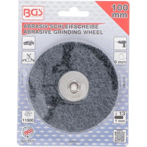 Disc abraziv pentru curatare, 100 x 16 mm, BGS 3978 - Img 5