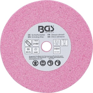 Disc pentru ascutit, 100x3,2x10 mm (1/4", 0,325" si 3/8") pentru BGS 3180, BGS 3177 - Img 1