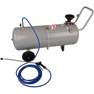 Dispersor de spuma activa pentru spalatorie auto, rezervor din otel carbon, capacitate 200litri, supapa de siguranta 8bari, greutate 65Kg, Apac 1945