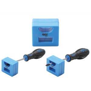 Dispozitiv pentru magnetizat si demagnetizat surubelnite, pensete, scule mici de precizie, BGS 9560