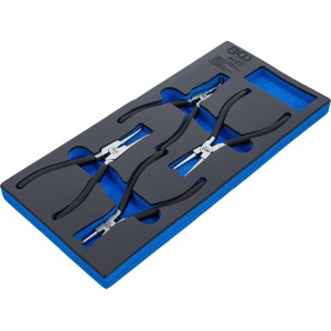 Echipare pentru dulap 1/3, set clesti de sigurante, 4 piese, BGS 4025 - Img 2