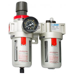 Filtru reglator si gresor pneumatic 3/4", Unior 621473