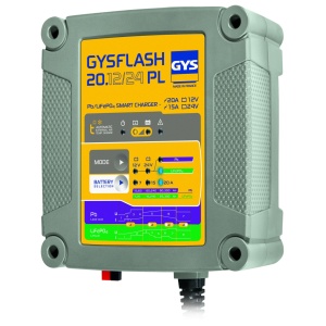 Incarcator pentru baterii GYSFLASH 20.12/24 PL, GYS 026049 - Img 1