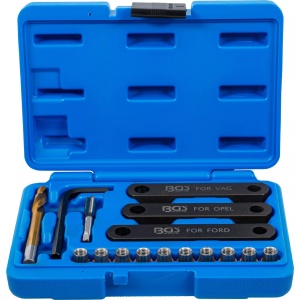 Kit reparatii filete pentru culisante etrier de frana, M9 x 1.25, BGS 148