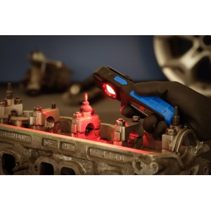 Lampa de atelier COB-LED cu magnet si cârlig, rabatabila, BGS 70051 - Img 4