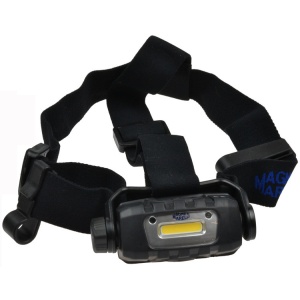 Lampa de cap 250 lum. Baterie reincarcabila si COB LED, Magneti Marelli 007935030190 - Img 2