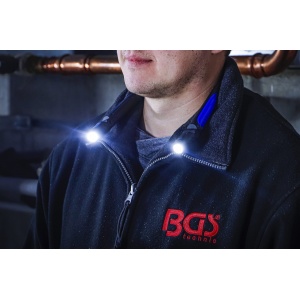Lampa de lucru in atelier COB-LED, BGS 85353 - Img 4