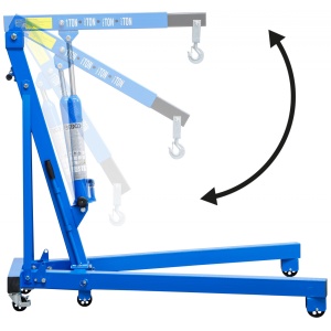 Macara pentru ridicat motor, sarcina max. 1000 kg, BGS 11998 - Img 5