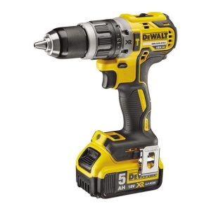 Masina de gaurit cu percutie, motor fara perii, 18v XR LI-ION 5,0 AH, DeWALT DCD796P2 - Img 2