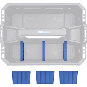 Nervura separare pentru cutie de transport unelte, material plastic, 6 piese, BGS 70222 - Img 4
