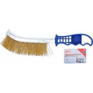 Perie de sarma cu maner de plastic, 260mm, BGS 3173 - Img 4