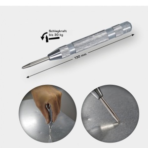 Punctator automat, 130 mm, Brilliant Tools BT084911 - Img 5