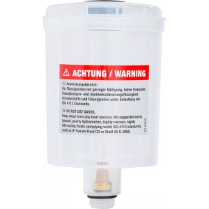 Recipient din plastic cu capac pentru tester retur injectoare BGS 62650, BGS 62650-1 - Img 2