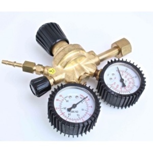 Regulator argon / CO2 cu o singură treaptă, manometru 200 bari pentru aparat de sudură MIG-MAG, Satra S-90238 - Img 2