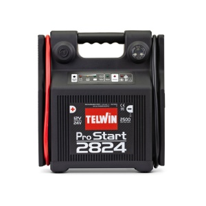 Robot de pornire / Booster 2-24V cu baterie interna, curent max. 2500A, 829517, Telwin PRO START 2824 - Img 2
