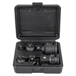 Set adaptoare de impact 1/4”-3/8”, 3/8”-1/2”, 1/2”-3/4”, 6 piese, JBM 53743 - Img 2