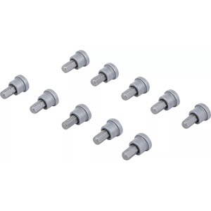 Set biti cu opritor pe adancime pentru placi din gips-carton, antrenare hexagon exterior 6,3 mm (1/4") crestatura in cruce PH2, 10 piese, BGS DIY 50408 - Img 2