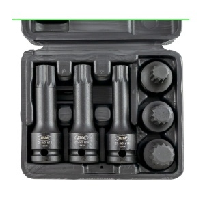 Set biti de impact Spline XZN M14, M16, M18, JBM 52546 - Img 3