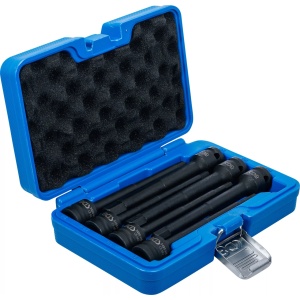 Set biti Imbus de impact extra lungi 5 - 14 mm, antrenare 1/2", lungime 150 mm, B-5490 - Img 3
