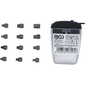 Set biţi special pentru spatii foarte inguste, antrenare inbus 6,3 mm (1/4"), pentru clicket BGS 115, BGS 115-1 - Img 4