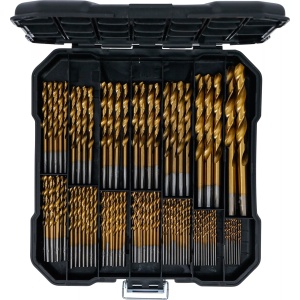 Set burghie spiralate HSS, 1,5 - 10 mm, 92 piese, B-74592 - Img 4